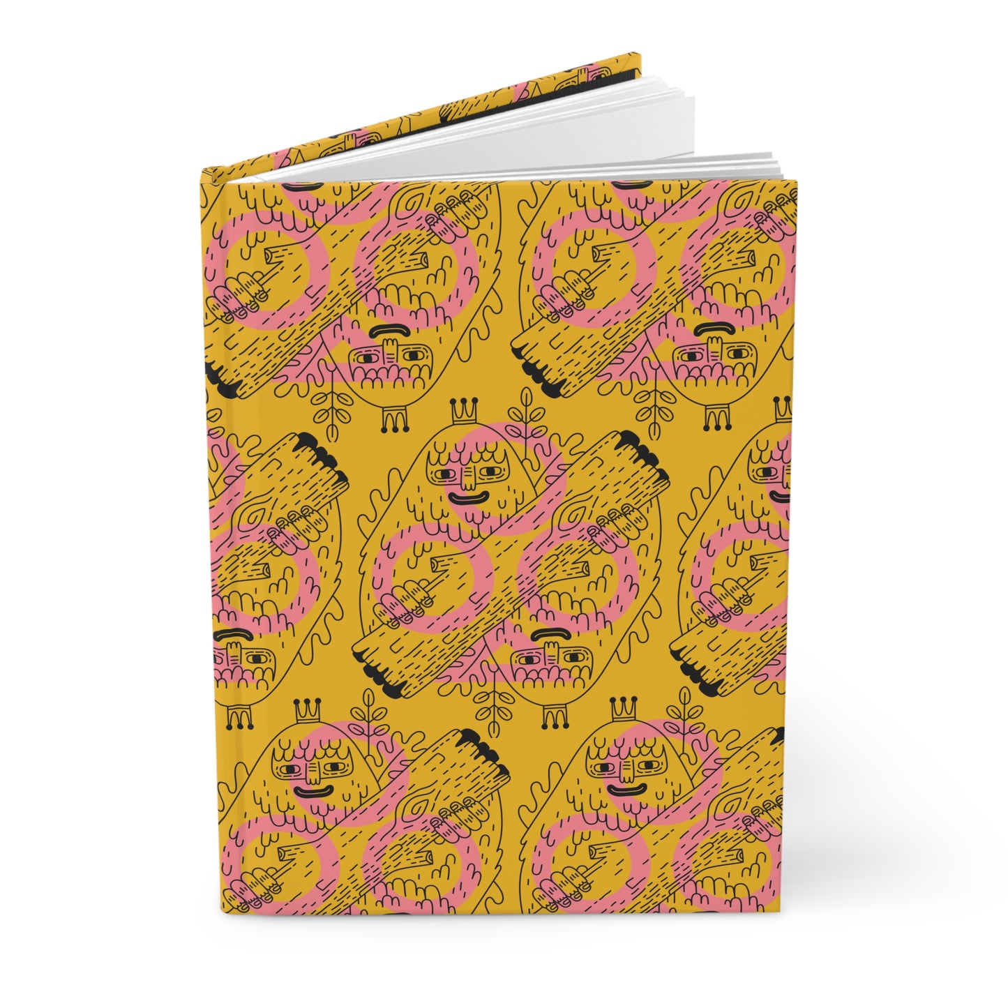 King Bigfoot pattern - Hard Backed Journal