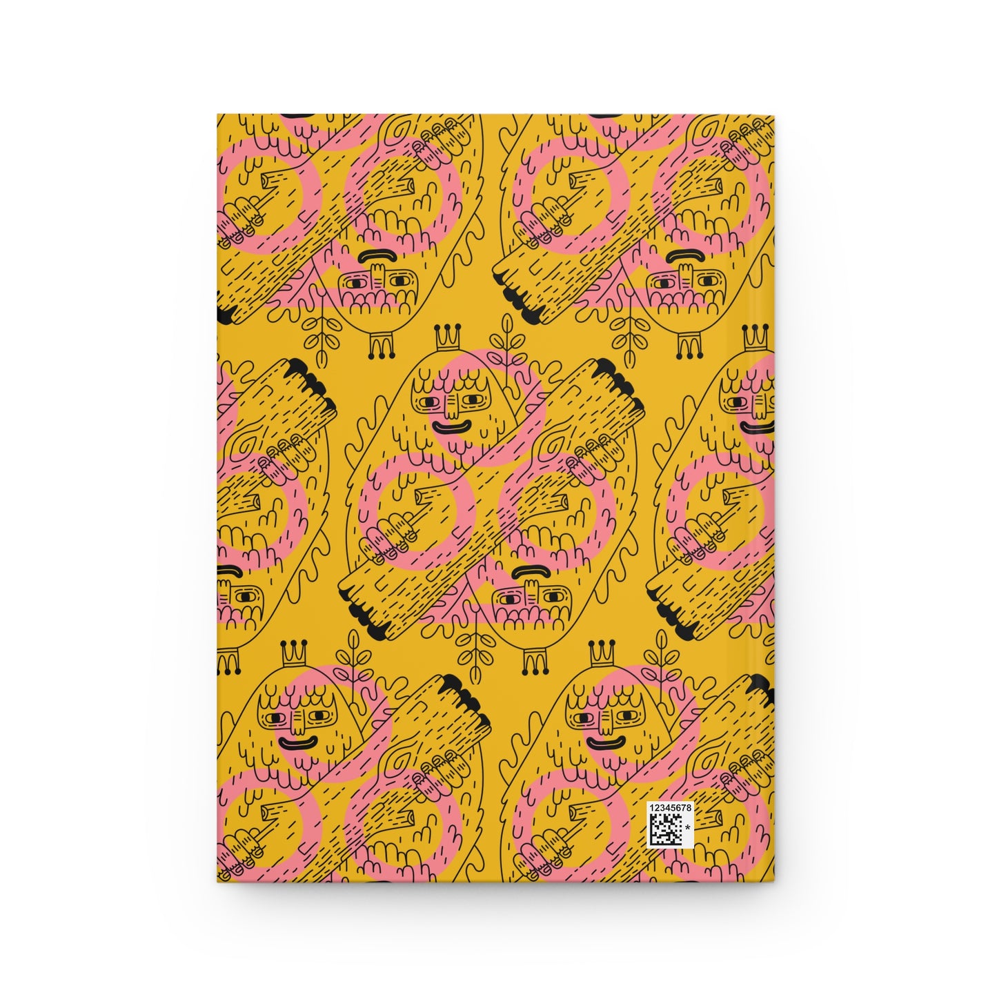 King Bigfoot pattern - Hard Backed Journal