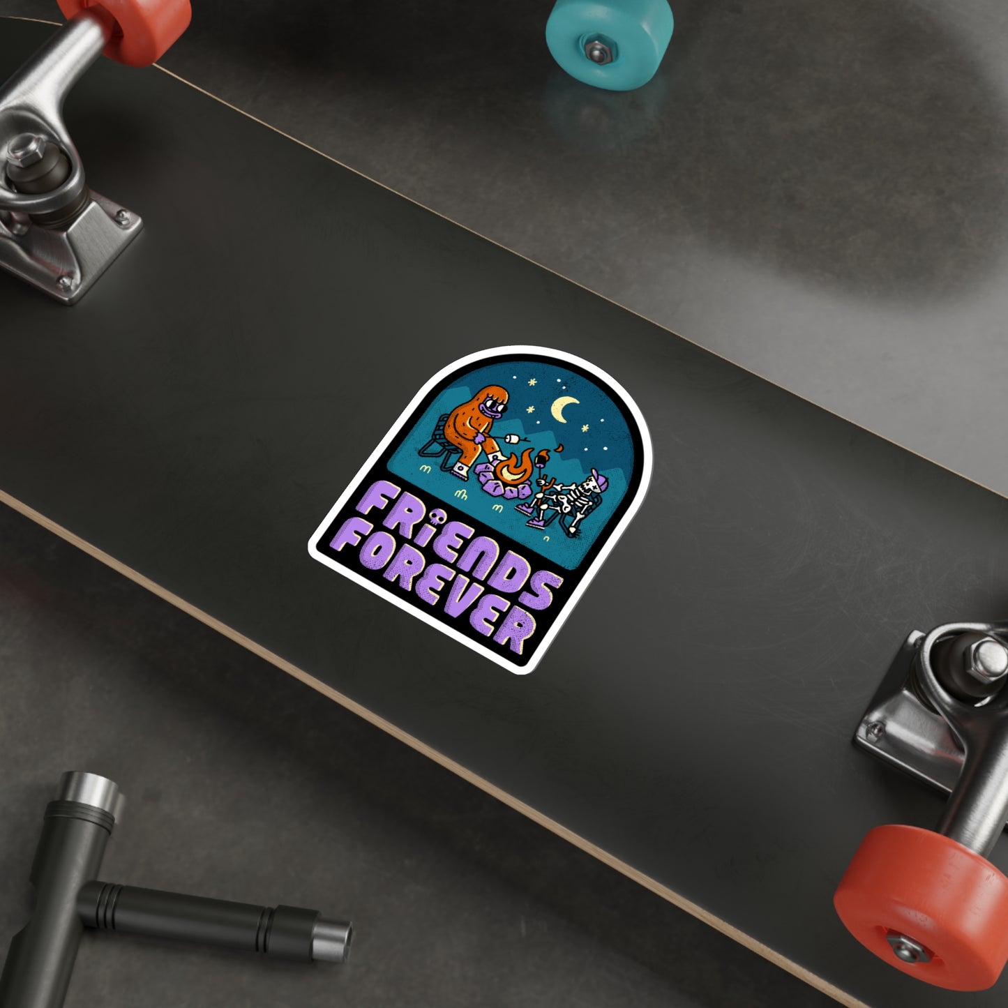 Friends Forever - Die-Cut Vinyl Stickers