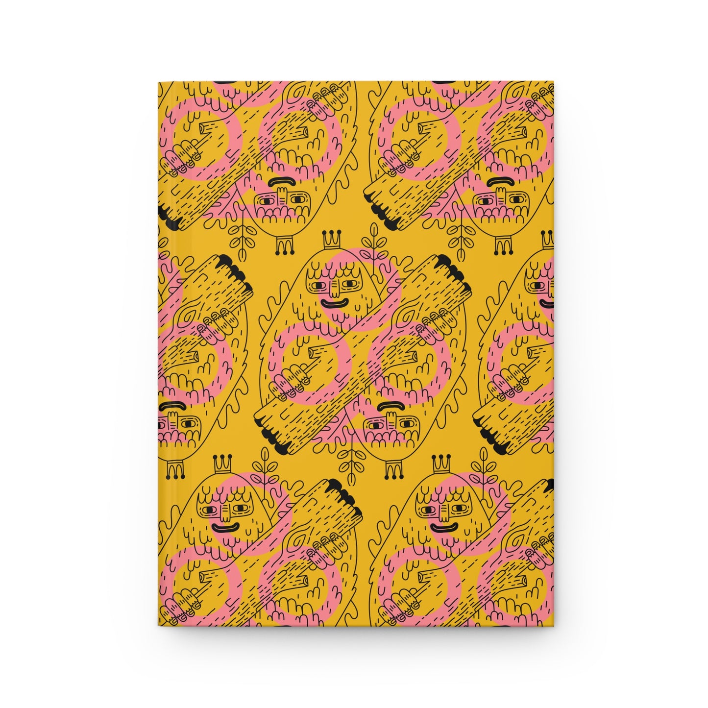King Bigfoot pattern - Hard Backed Journal