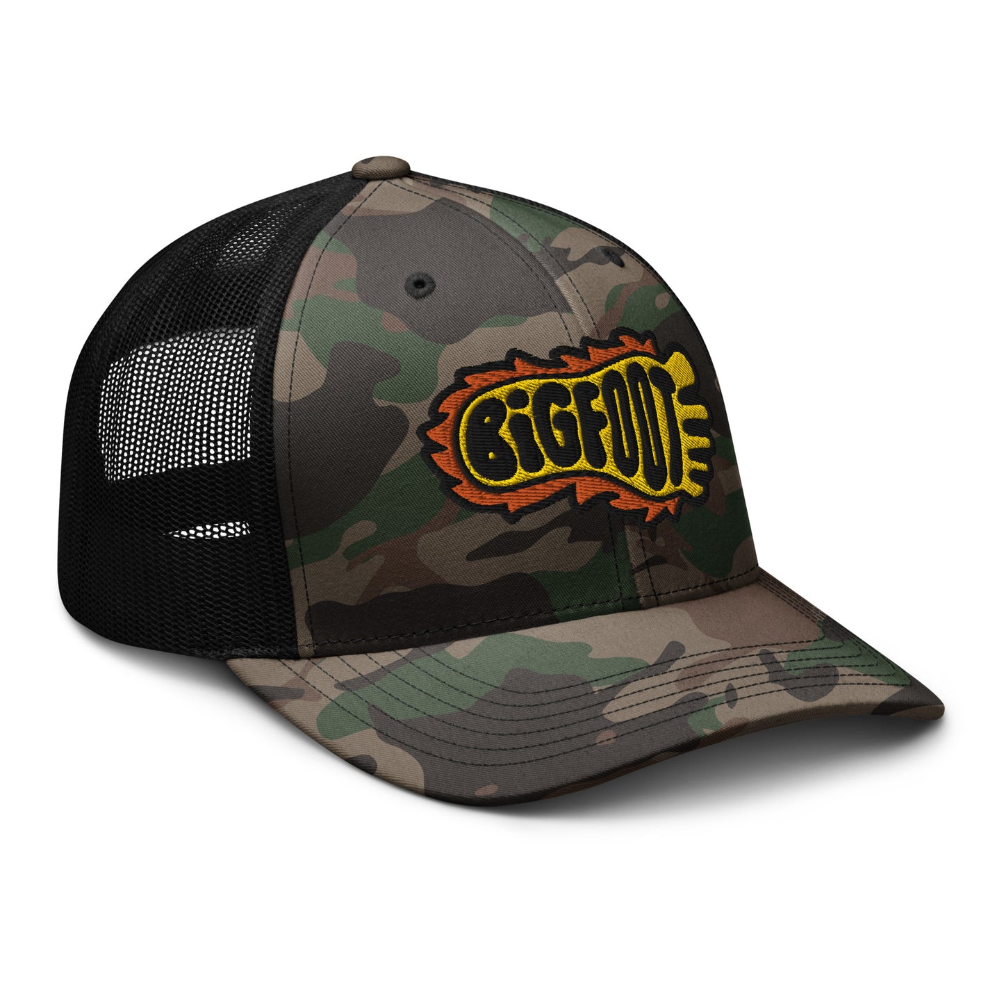 Bigfoot Big Foot - Camouflage trucker hat