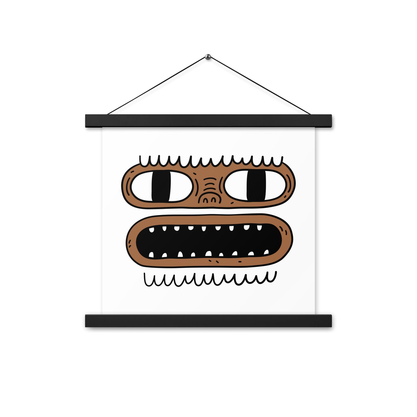 YetiFace-Poster with hangers