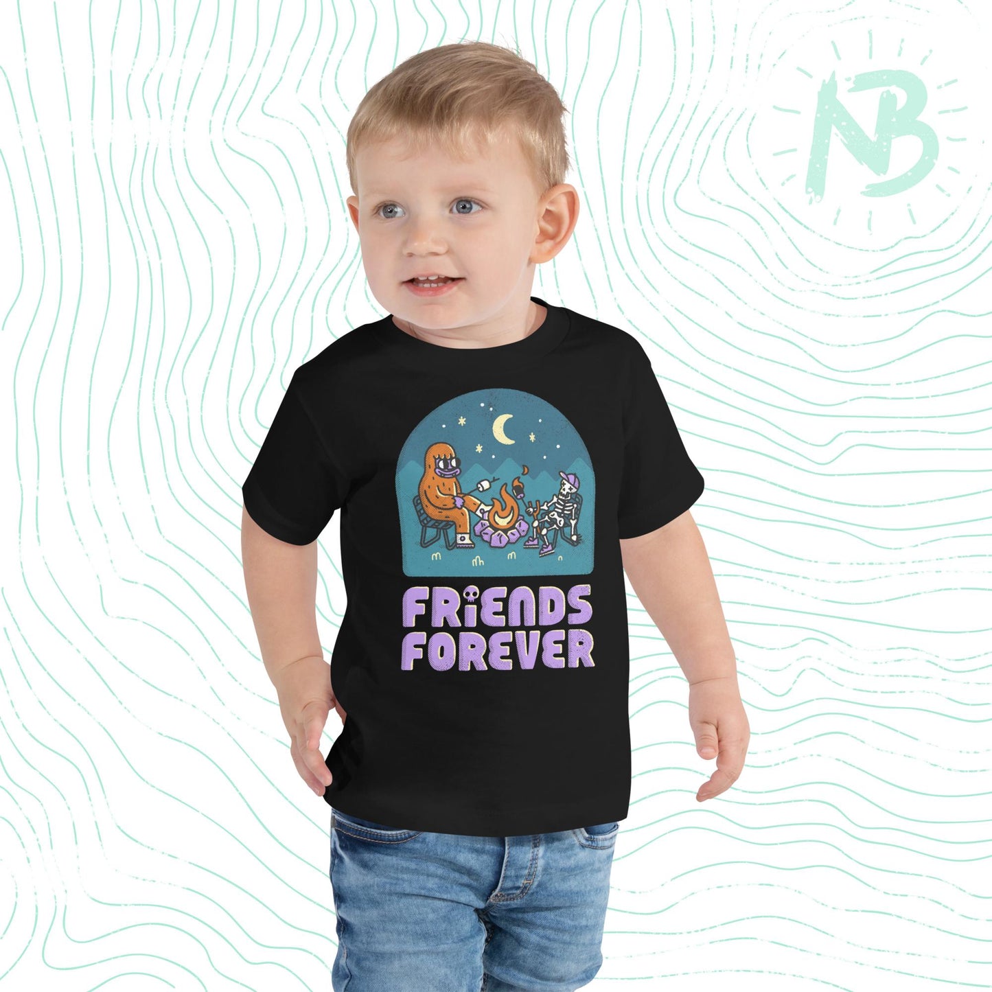 Friend's Forever - Toddler Short Sleeve Tee