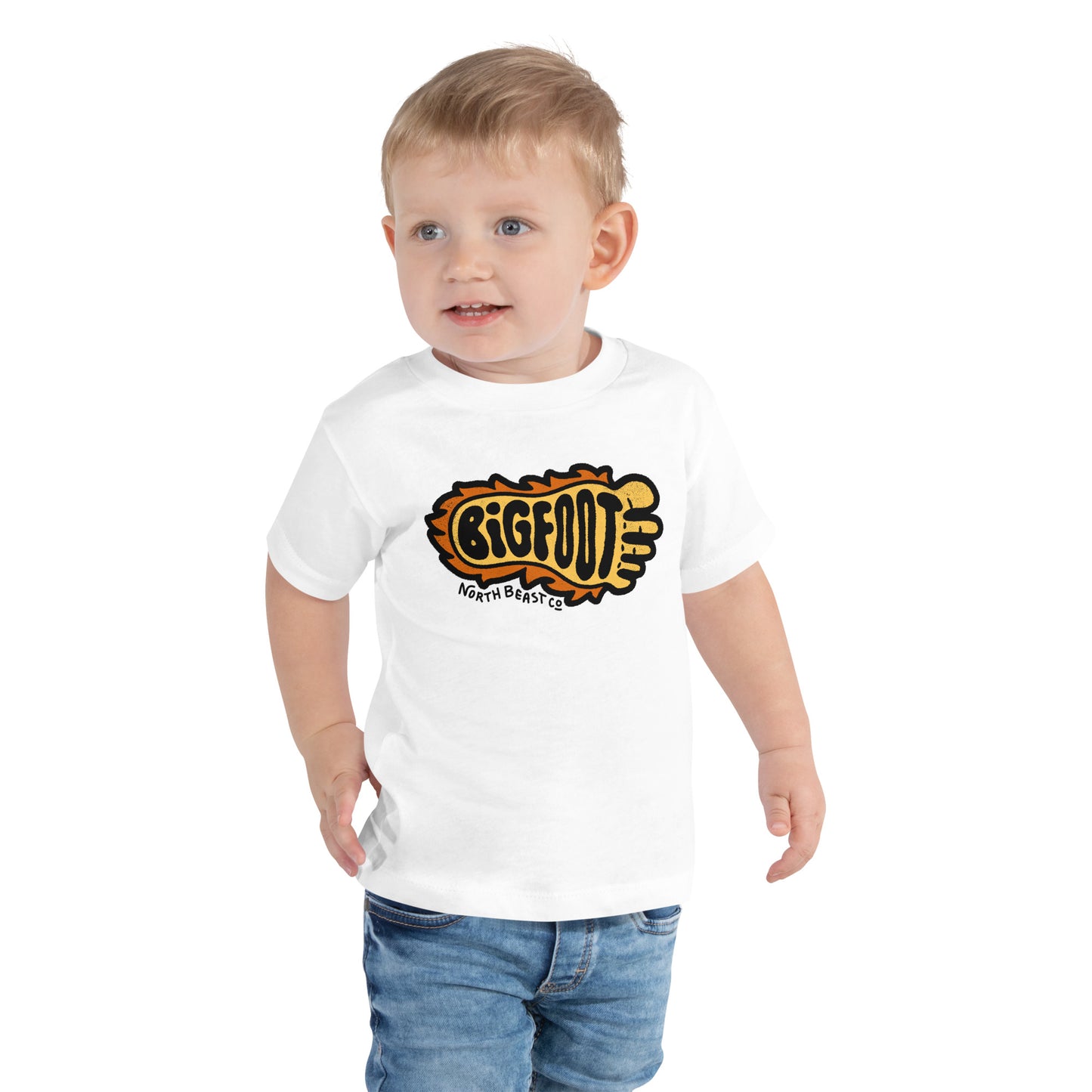 Bigfoot Big Foot - Toddler Short Sleeve Tee