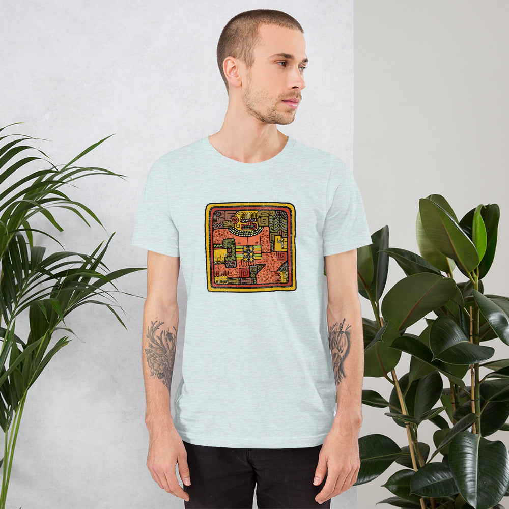 Mayan Sasquatch Color - Unisex t-shirt