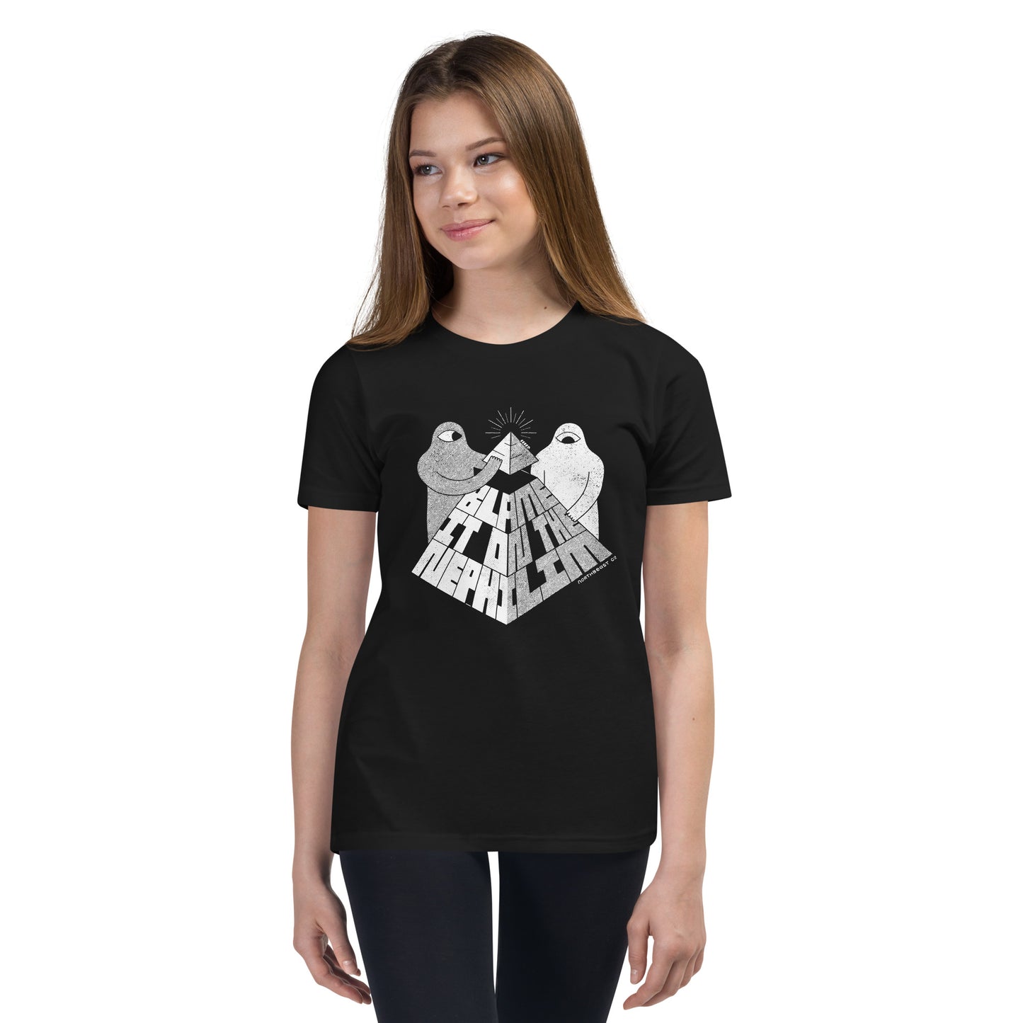 Pyramid Scheme - Blame it on the Nephilim - Youth Short Sleeve T-Shirt