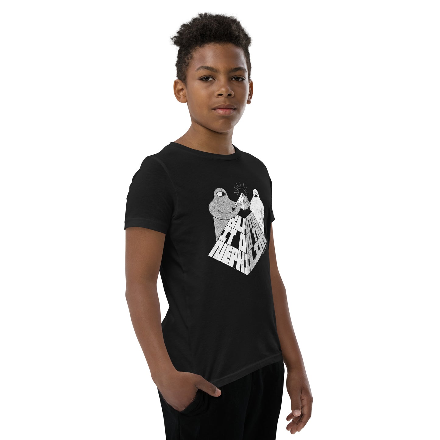 Pyramid Scheme - Blame it on the Nephilim - Youth Short Sleeve T-Shirt