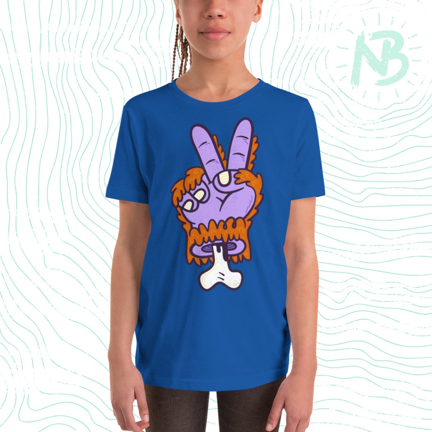 Peace Bruh - Youth Short Sleeve T-Shirt