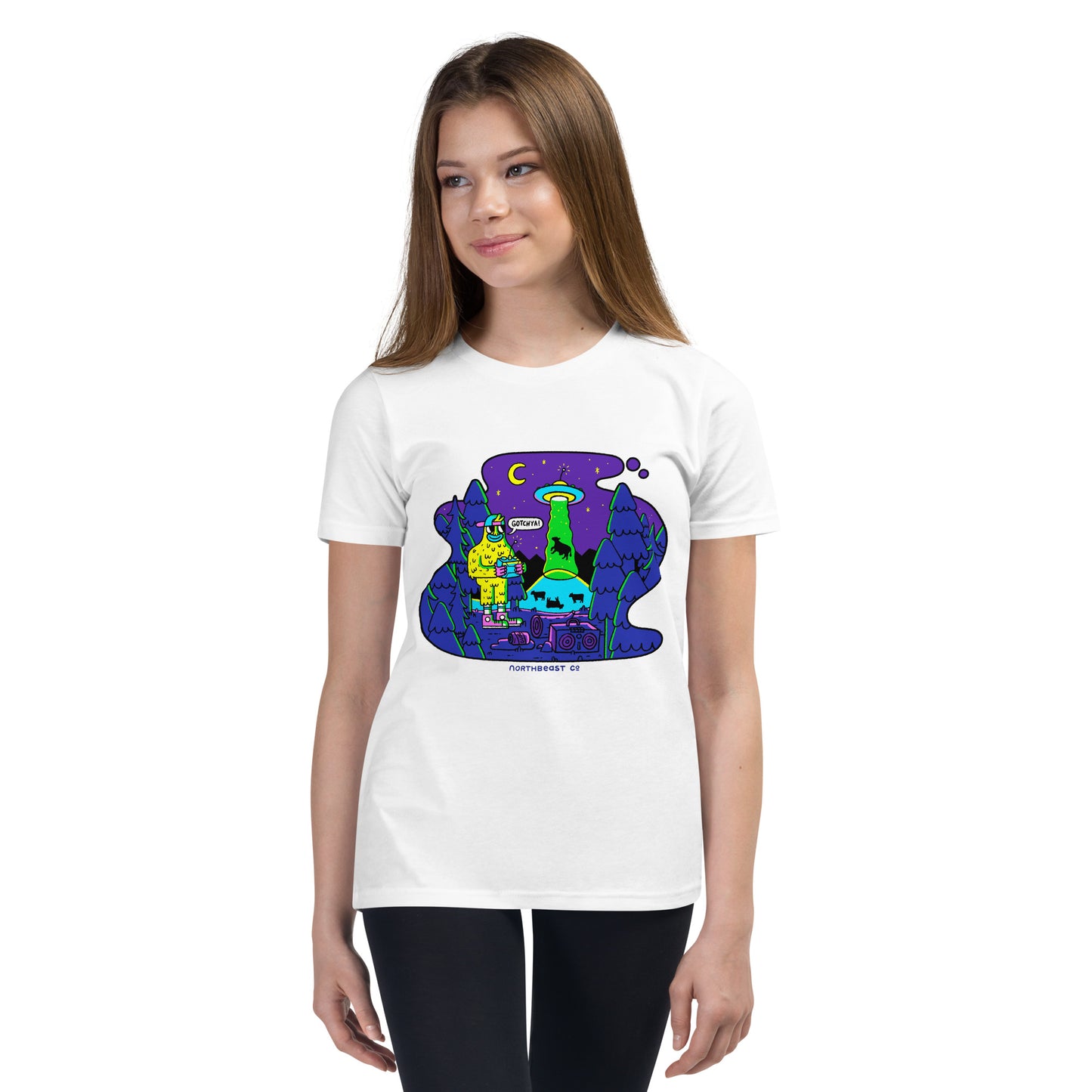 Bigfoot RC UFO - Youth Short Sleeve T-Shirt