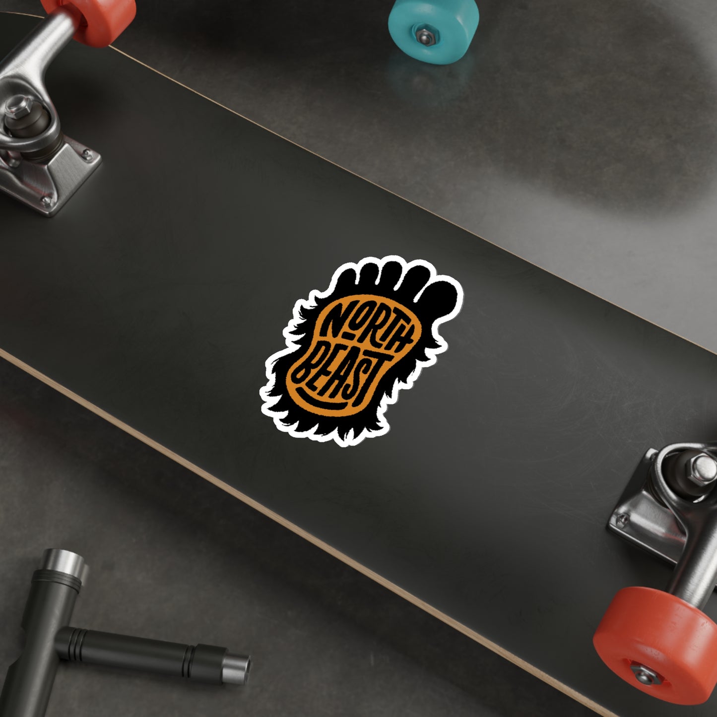 North Beast's Big Foot - Die-Cut Vinyl Stickers