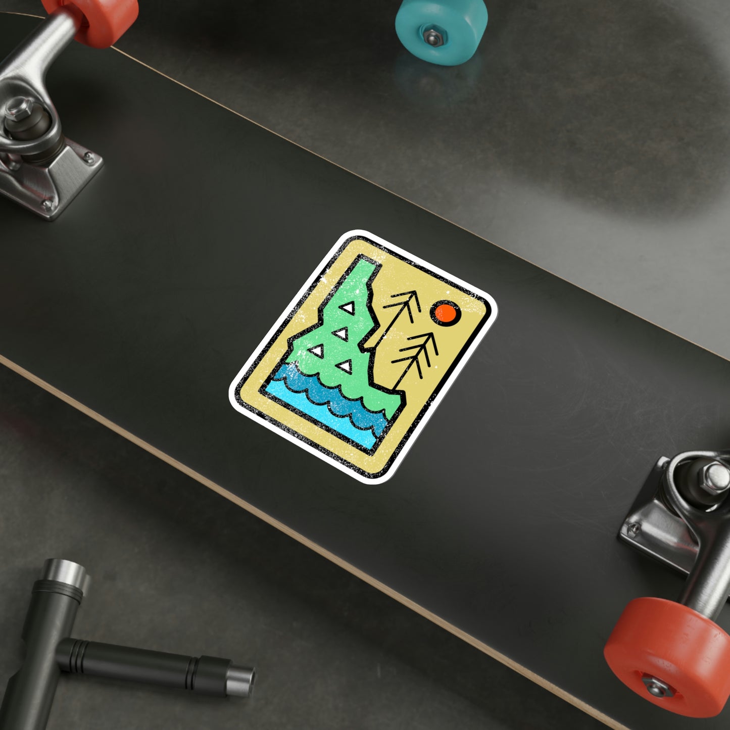 Explore Idaho - Die-Cut Vinyl Stickers