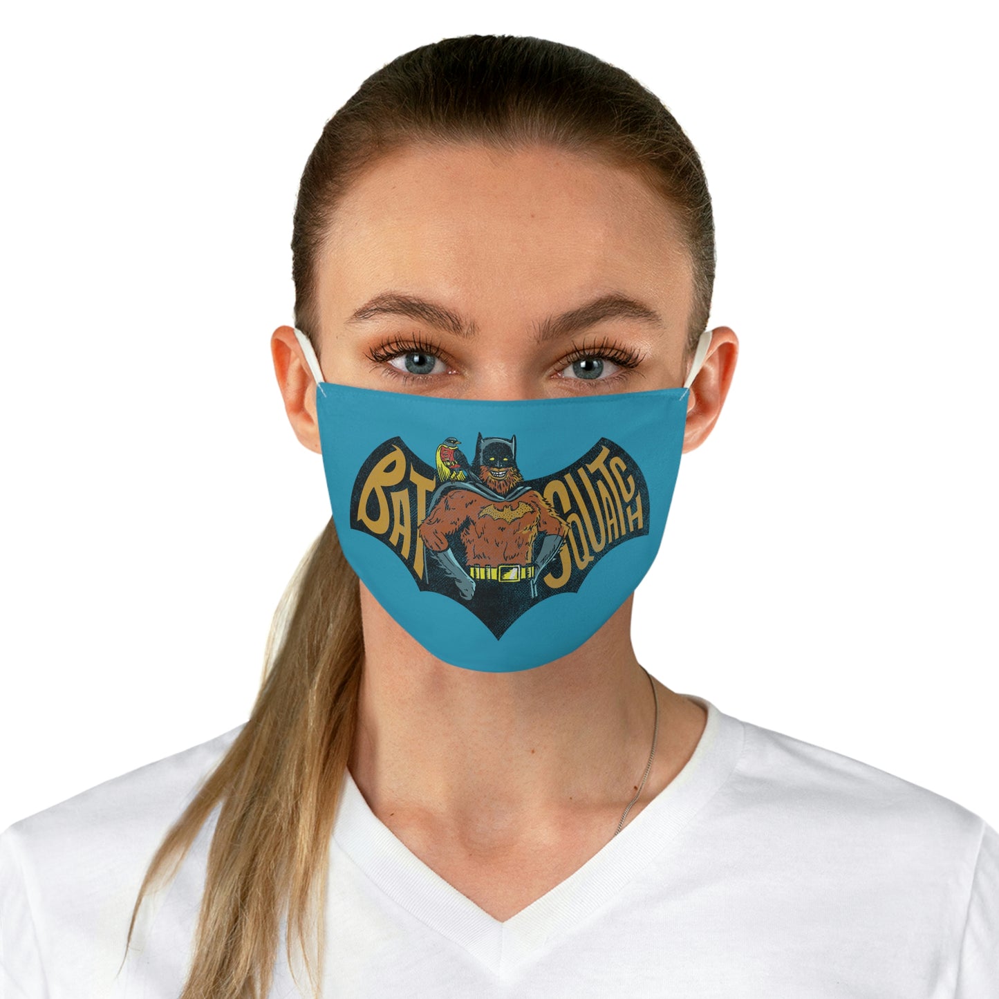 Batsquatch - Fabric Face Mask