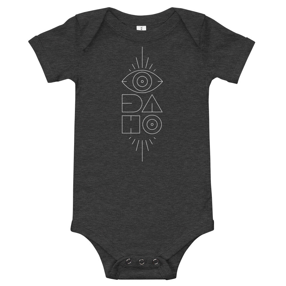 All Seeing Idaho - Baby short sleeve one piece