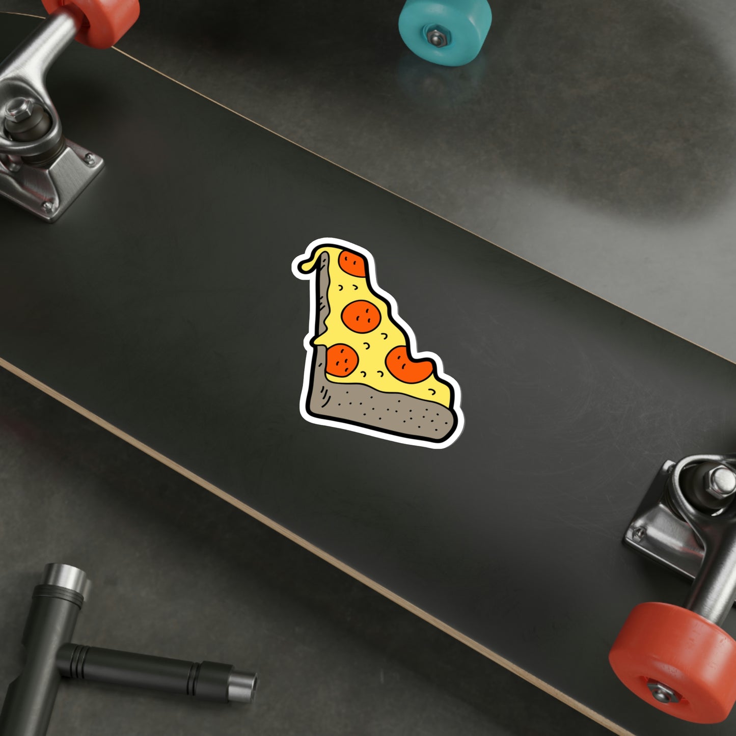 Idaho Pizza - Die-Cut Vinyl Stickers