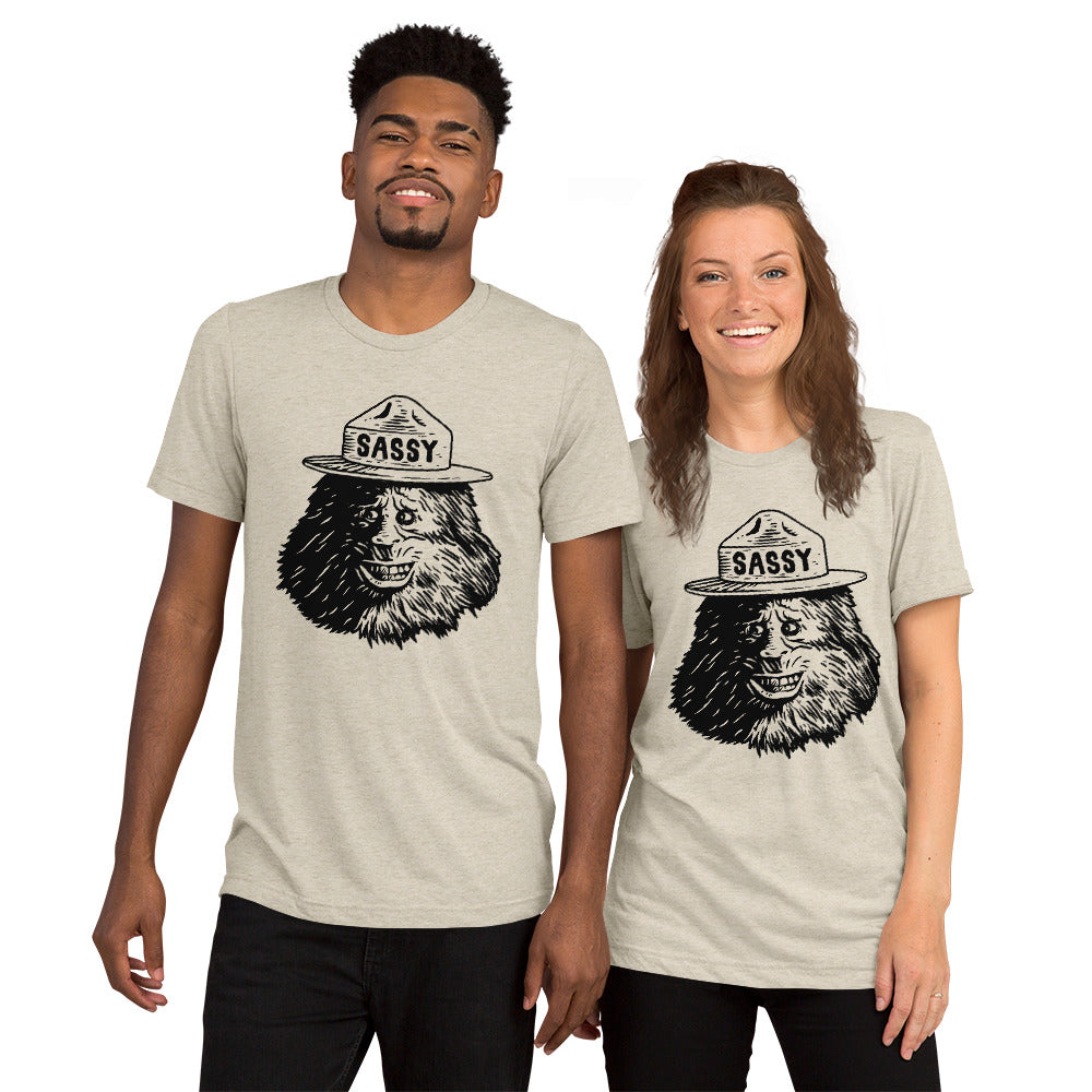Sassy Bigfoot - Short sleeve t-shirt