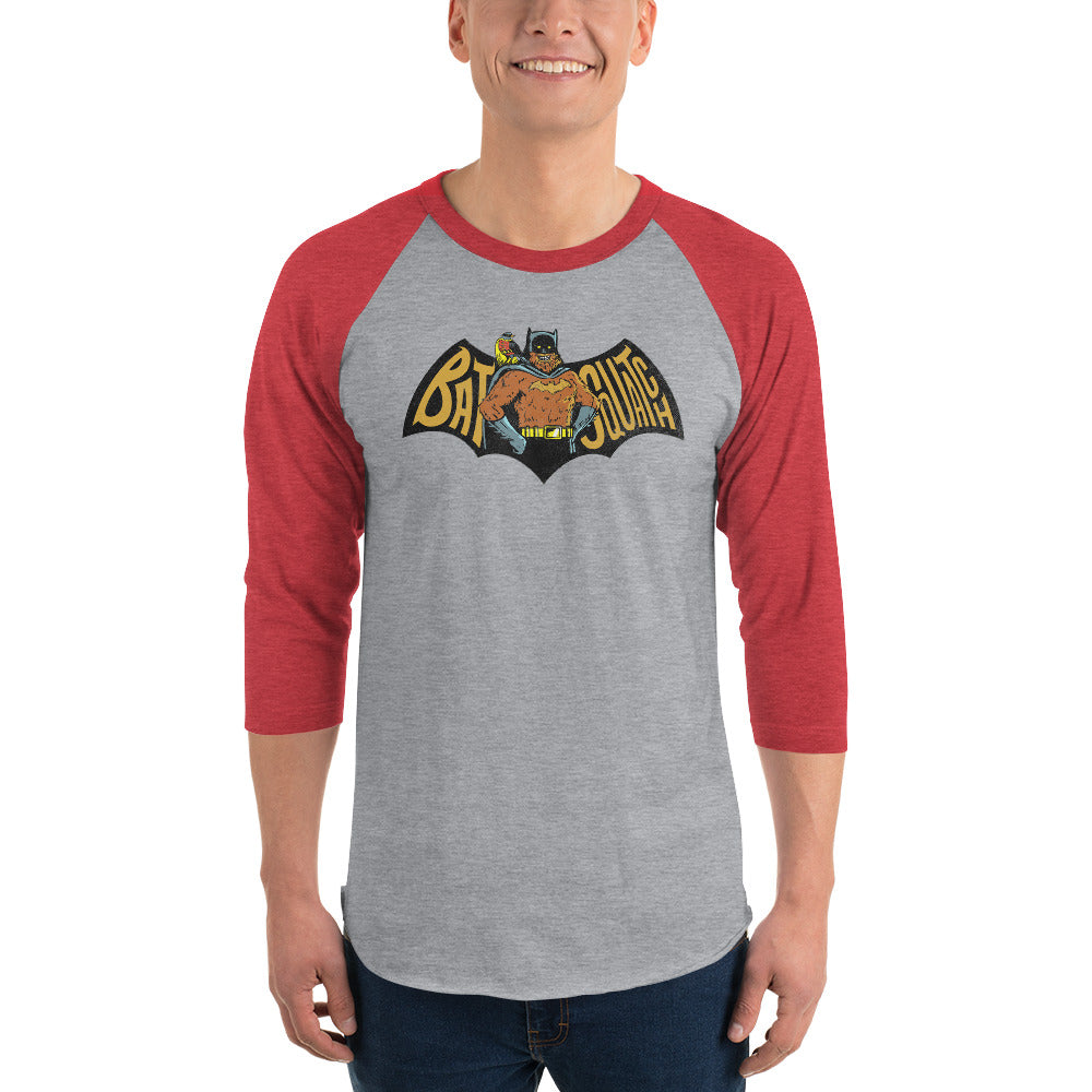 Batsquatch - 3/4 sleeve raglan shirt