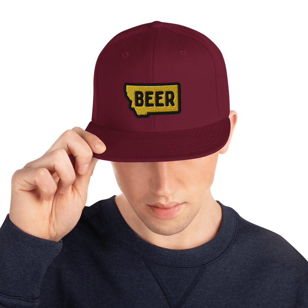 Montana Beer - Snapback Hat