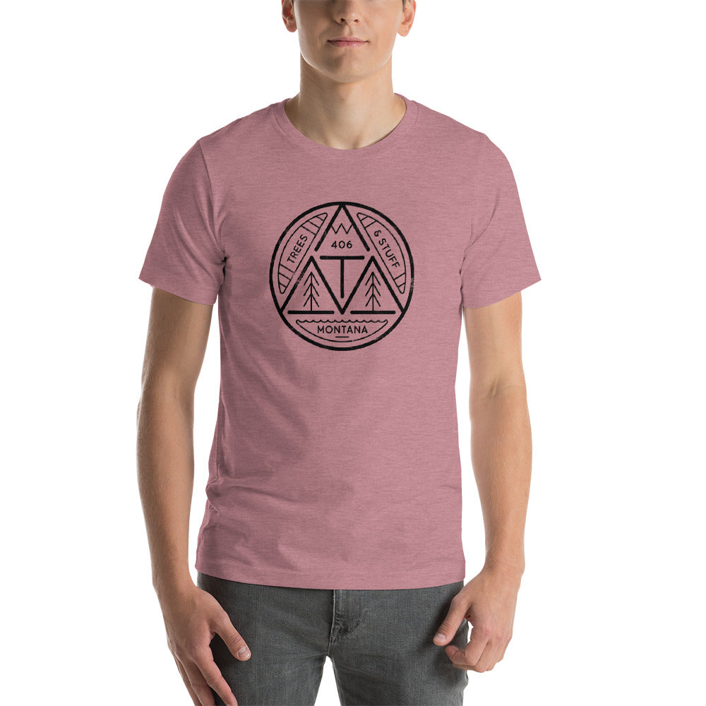 Montana Trees & Stuff Triforce - tee