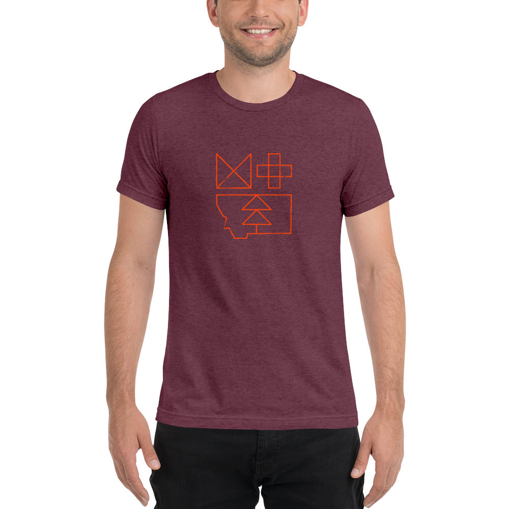 Montana Geometric thin - tee