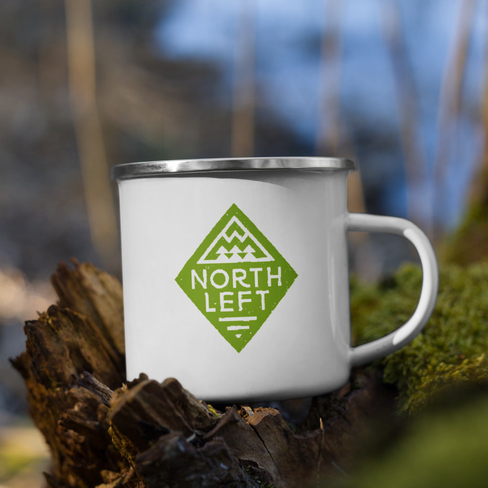 North Left - Enamel Camp Mug