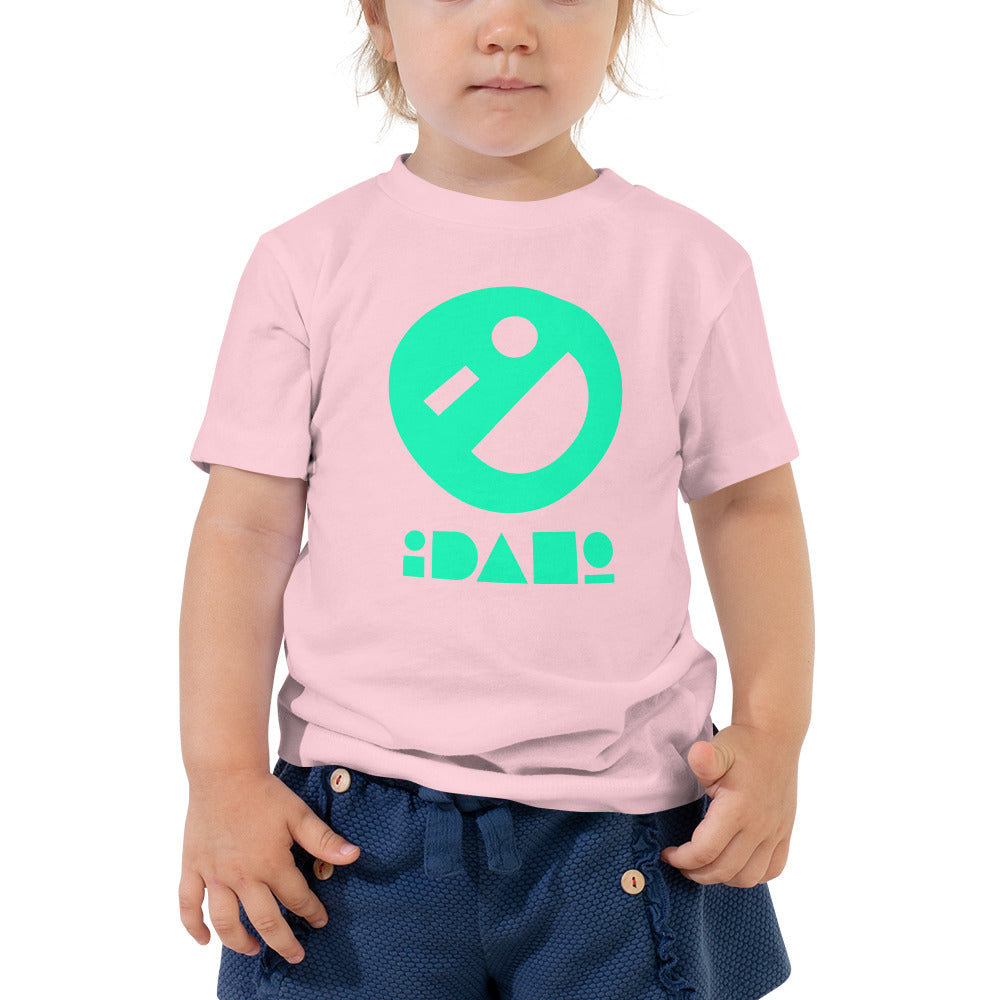 Idaho (ID) Winky Emoji - Toddler Short Sleeve Tee