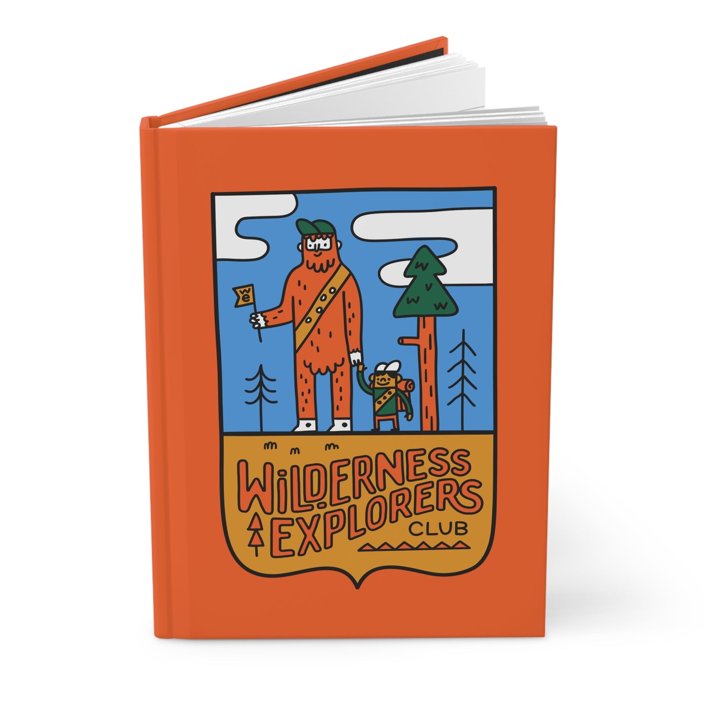 Wilderness Explorers Club - Hard Backed Journal