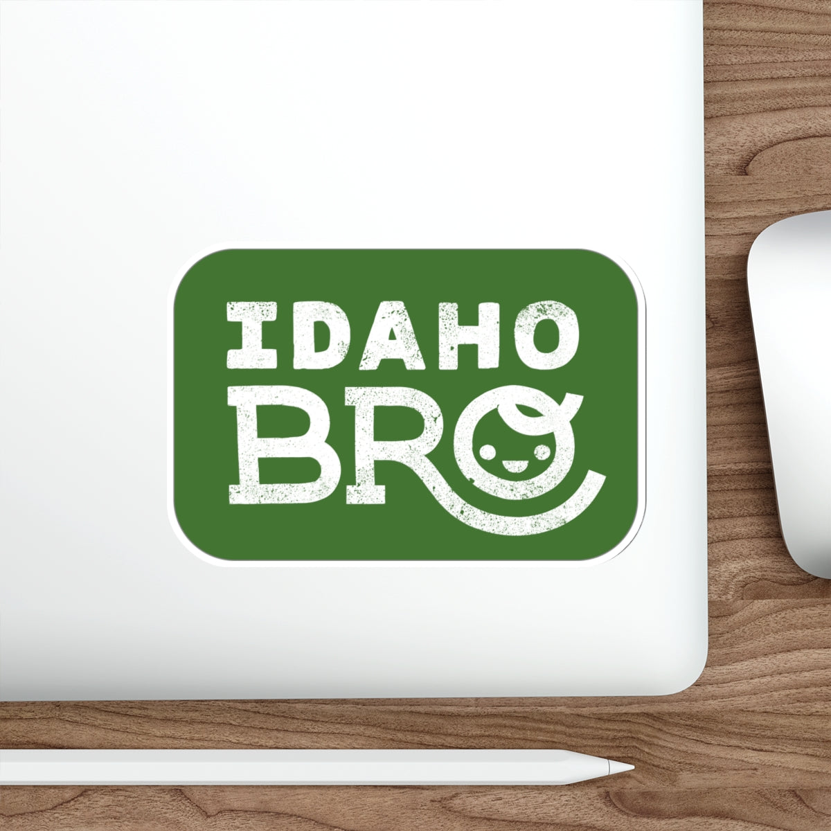 Idaho Bro Die-Cut Sticker — Green State Pride Vinyl Decal