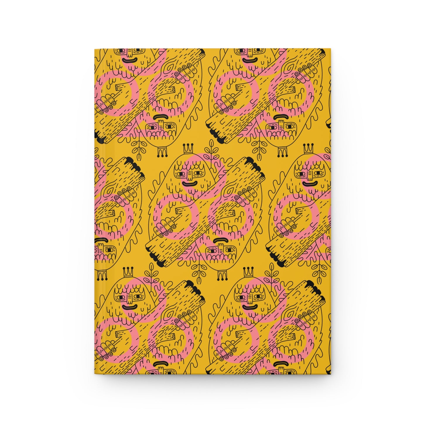 Bigfoot in Spades - Hardcover Journal Matte