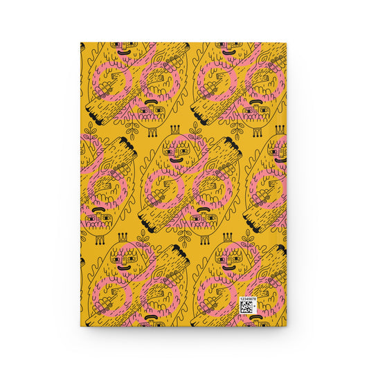 Bigfoot in Spades - Hardcover Journal Matte