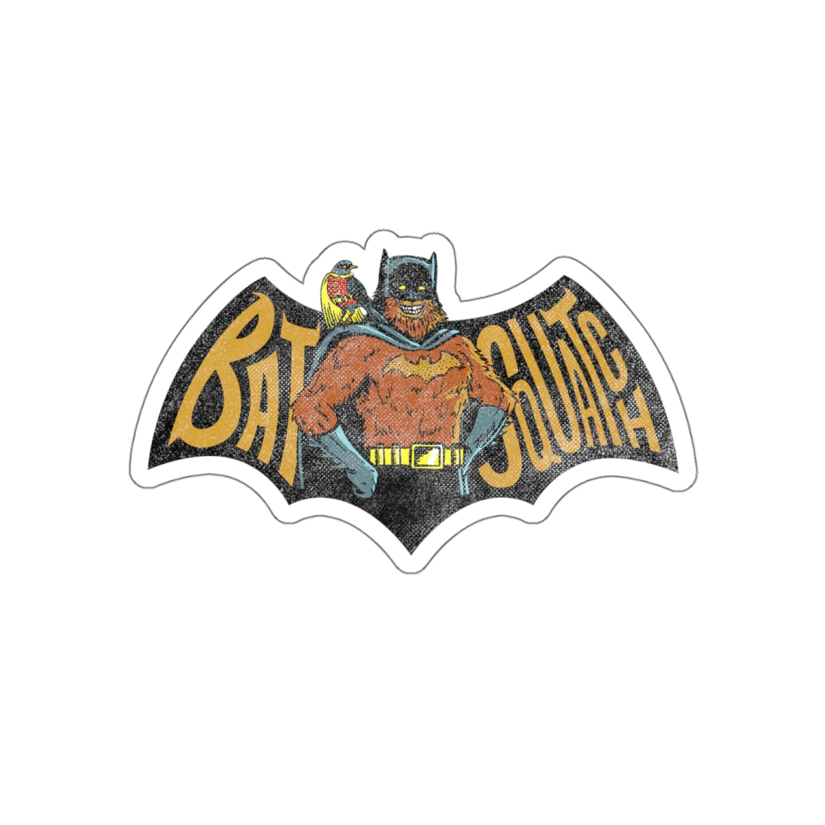 Batsquatch - Die-Cut Vinyl Stickers