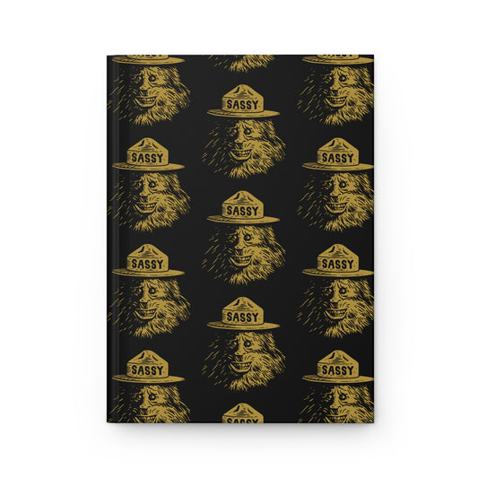 Sassy the Sasquatch pattern - Hard Backed Journal