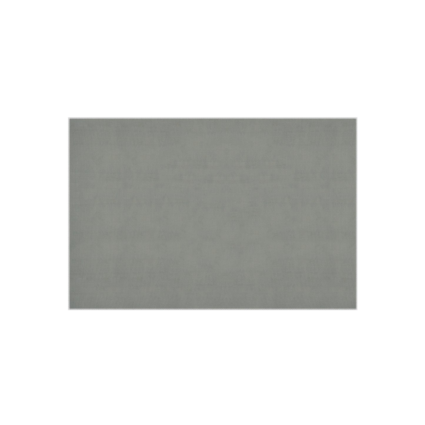 Woodsy Bigfoot in the Forest - Outdoor Rug — Monochrome Forest Pattern Patio Mat
