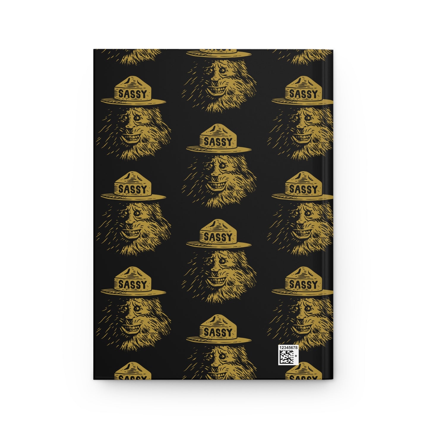 Sassy the Sasquatch pattern - Hard Backed Journal