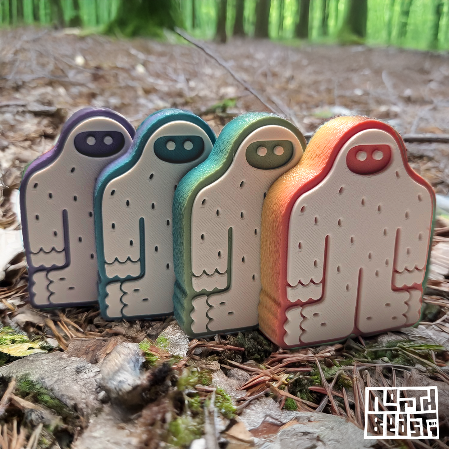 Bigfoot Figure - PLA plastic