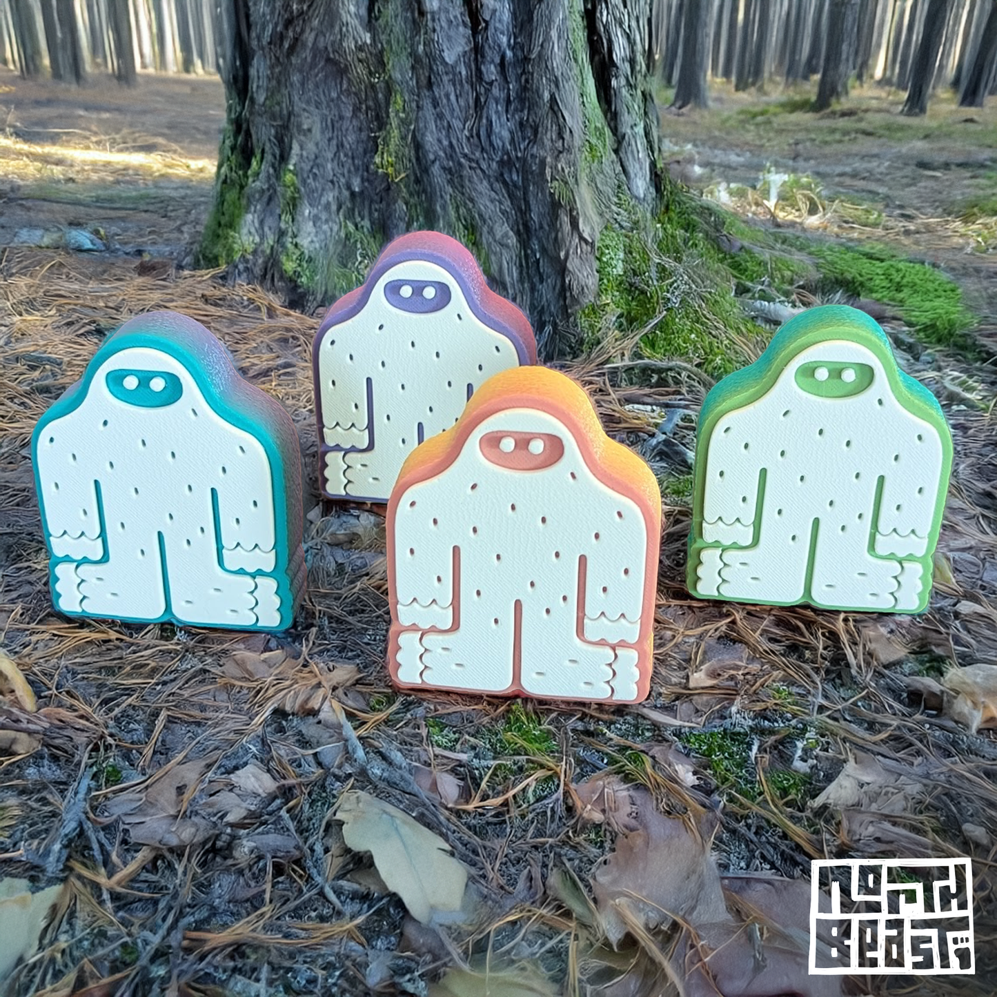 Bigfoot Figure - PLA plastic