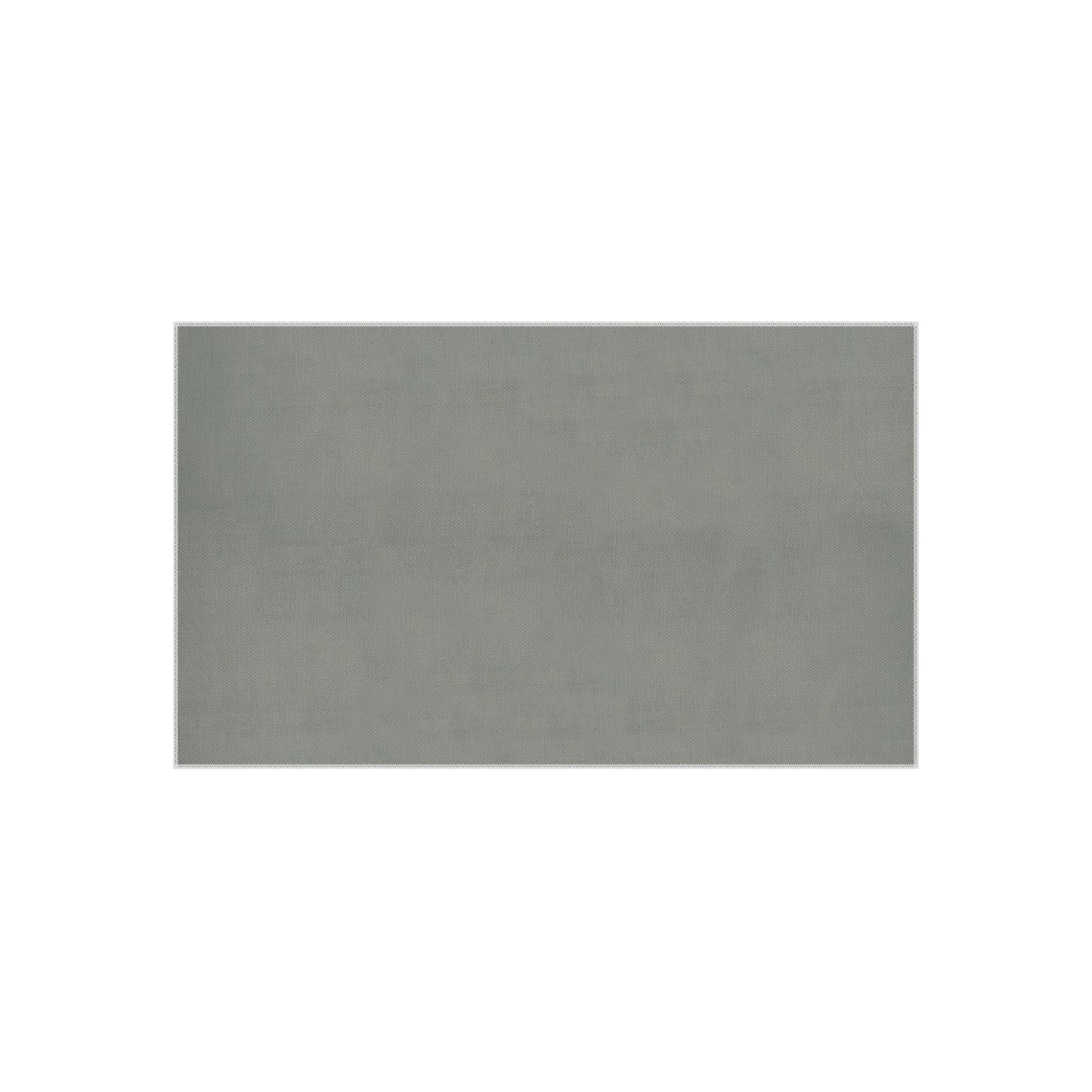 Woodsy Bigfoot in the Forest - Outdoor Rug — Monochrome Forest Pattern Patio Mat