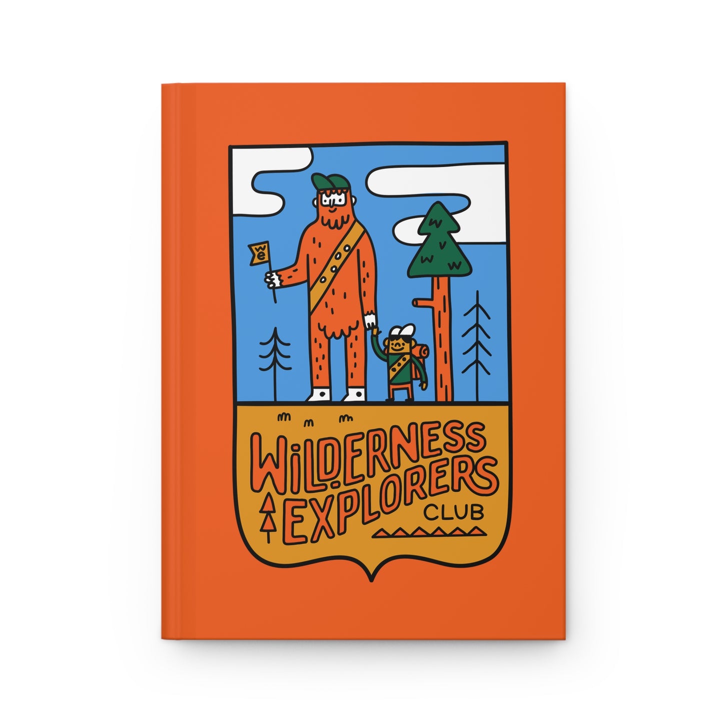 Wilderness Explorers Club - Hard Backed Journal