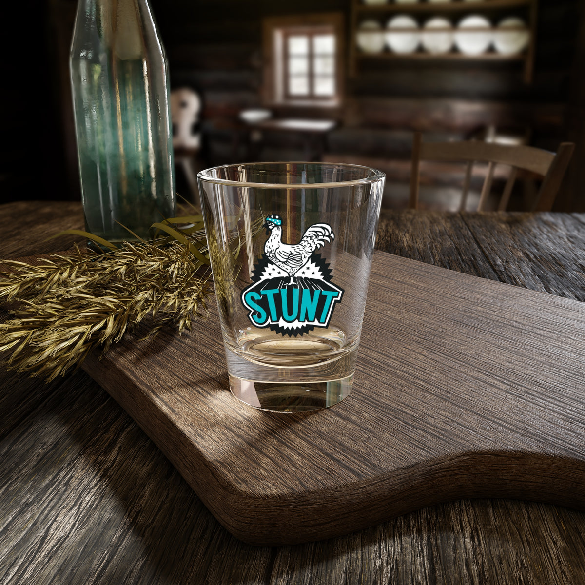 Stunt Cock - Shot Glass, 1.5oz