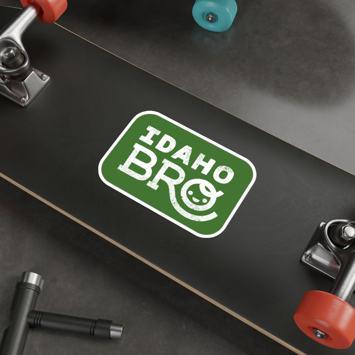 Idaho Bro Die-Cut Sticker — Green State Pride Vinyl Decal