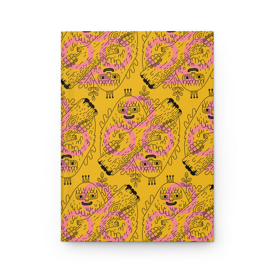 King Bigfoot pattern - Hard Backed Journal