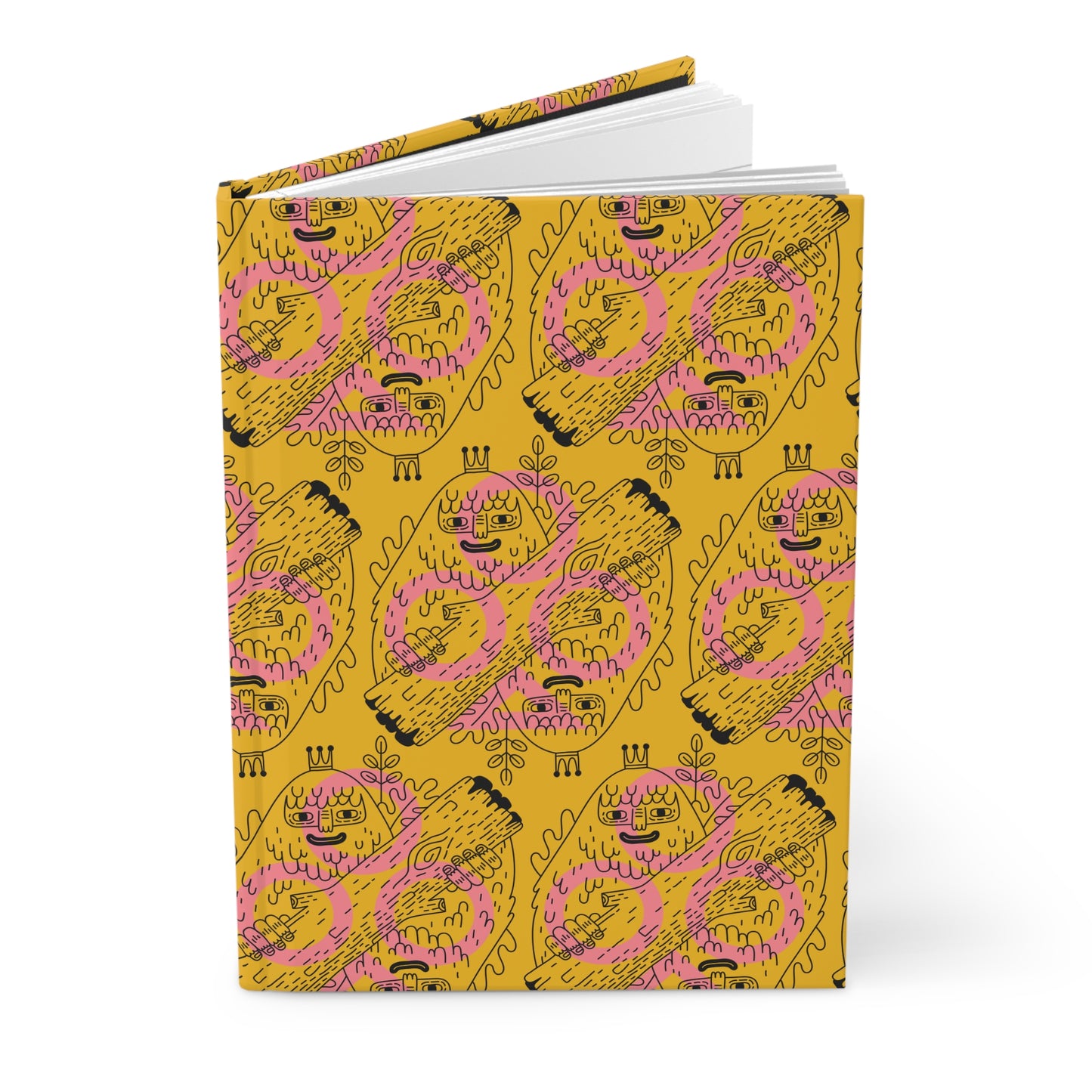 Bigfoot in Spades - Hardcover Journal Matte