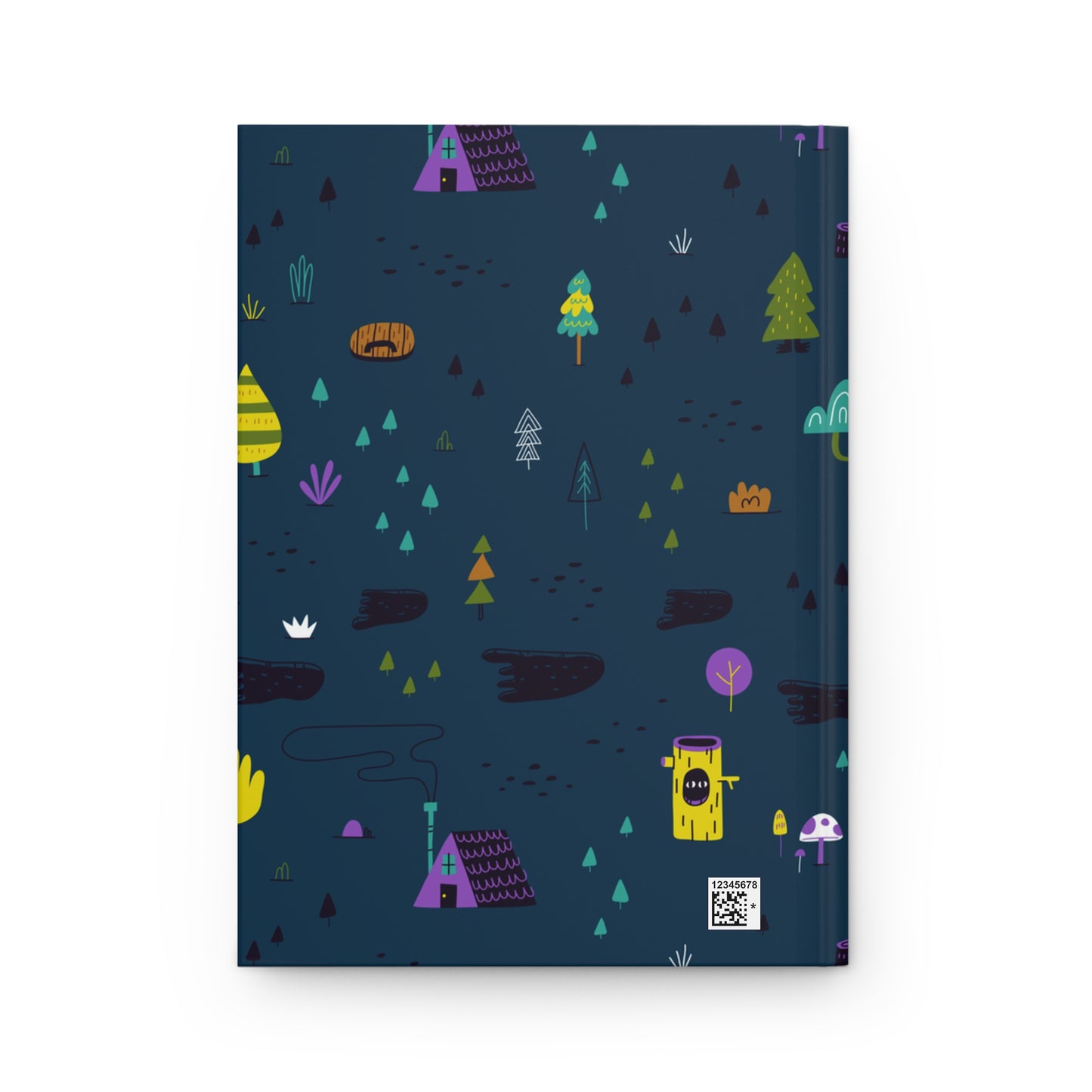 North Beast Bigfoot Pattern - Hard Backed Journal