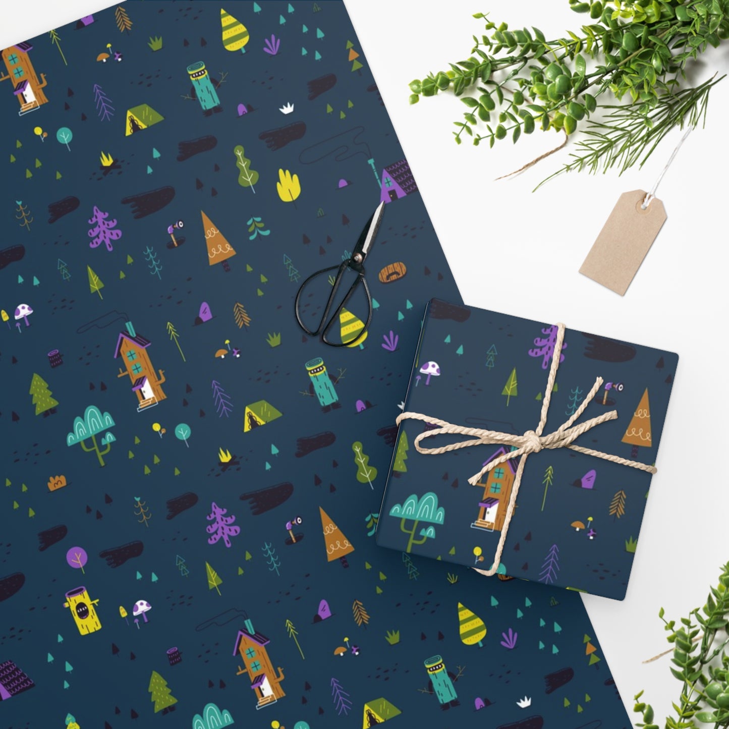 Bigfoot Prints - Wrapping Paper