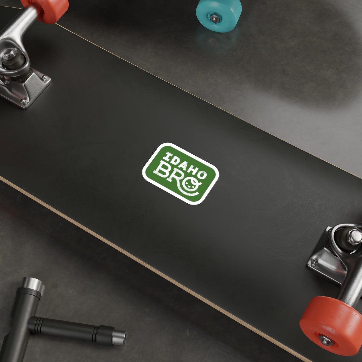 Idaho Bro Die-Cut Sticker — Green State Pride Vinyl Decal