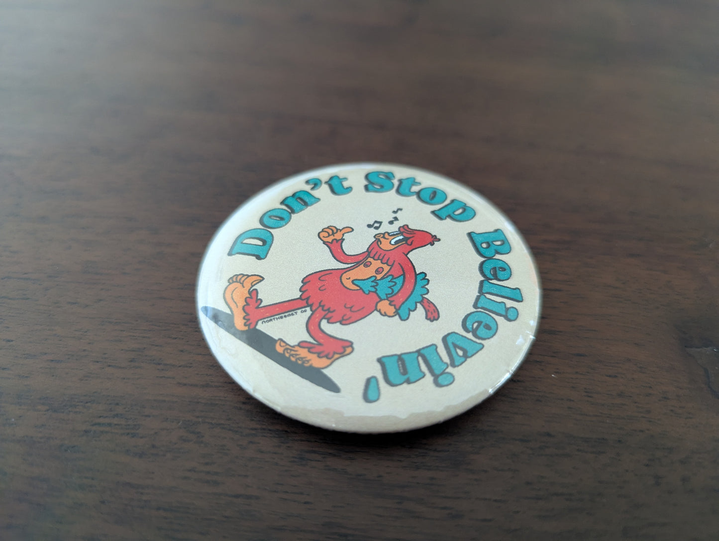 Bigfoot 2.5" Button Set of 4