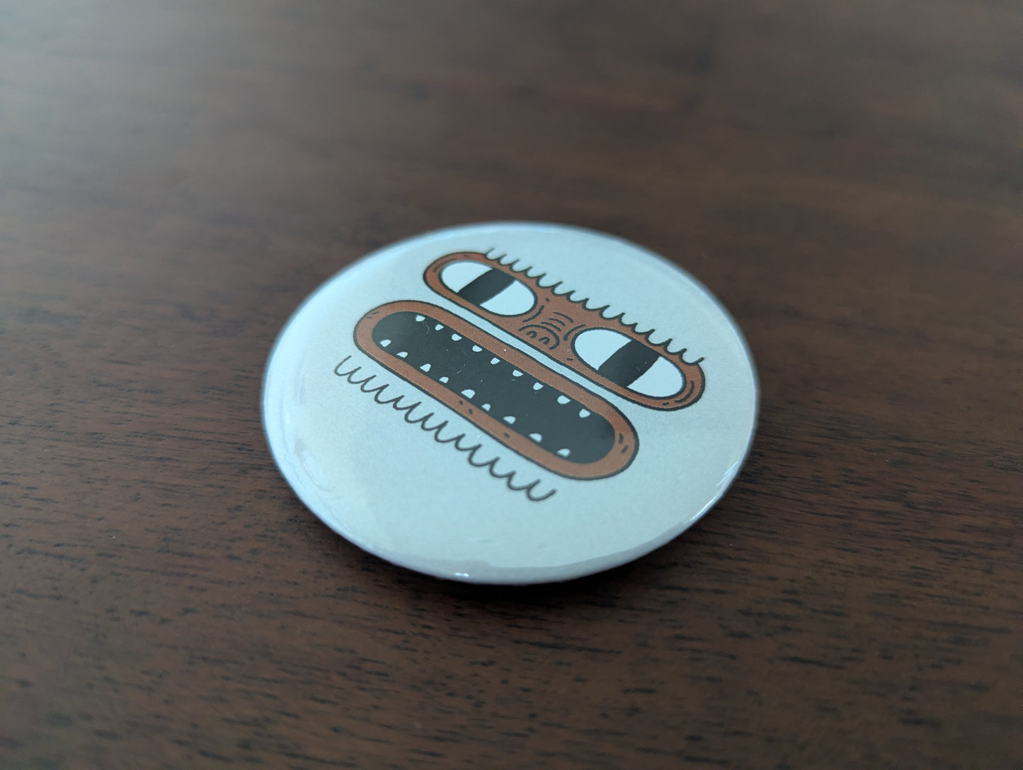 Bigfoot Button Set of 4