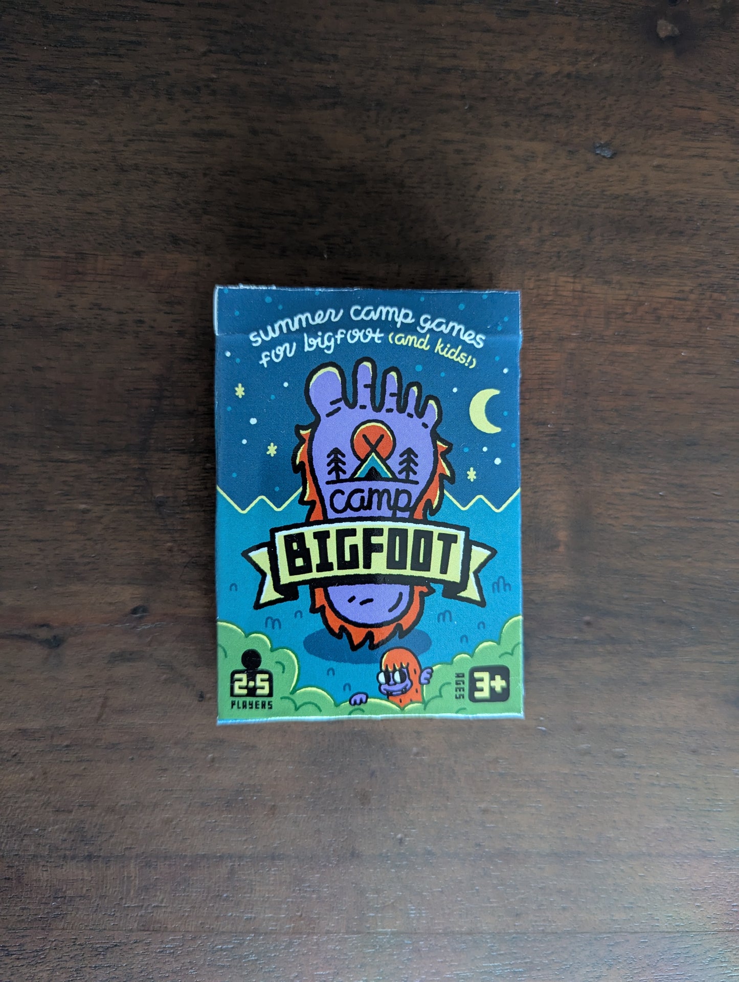 Camp Bigfoot - Kids Card Games - Memory, Old Maid, Go Fish