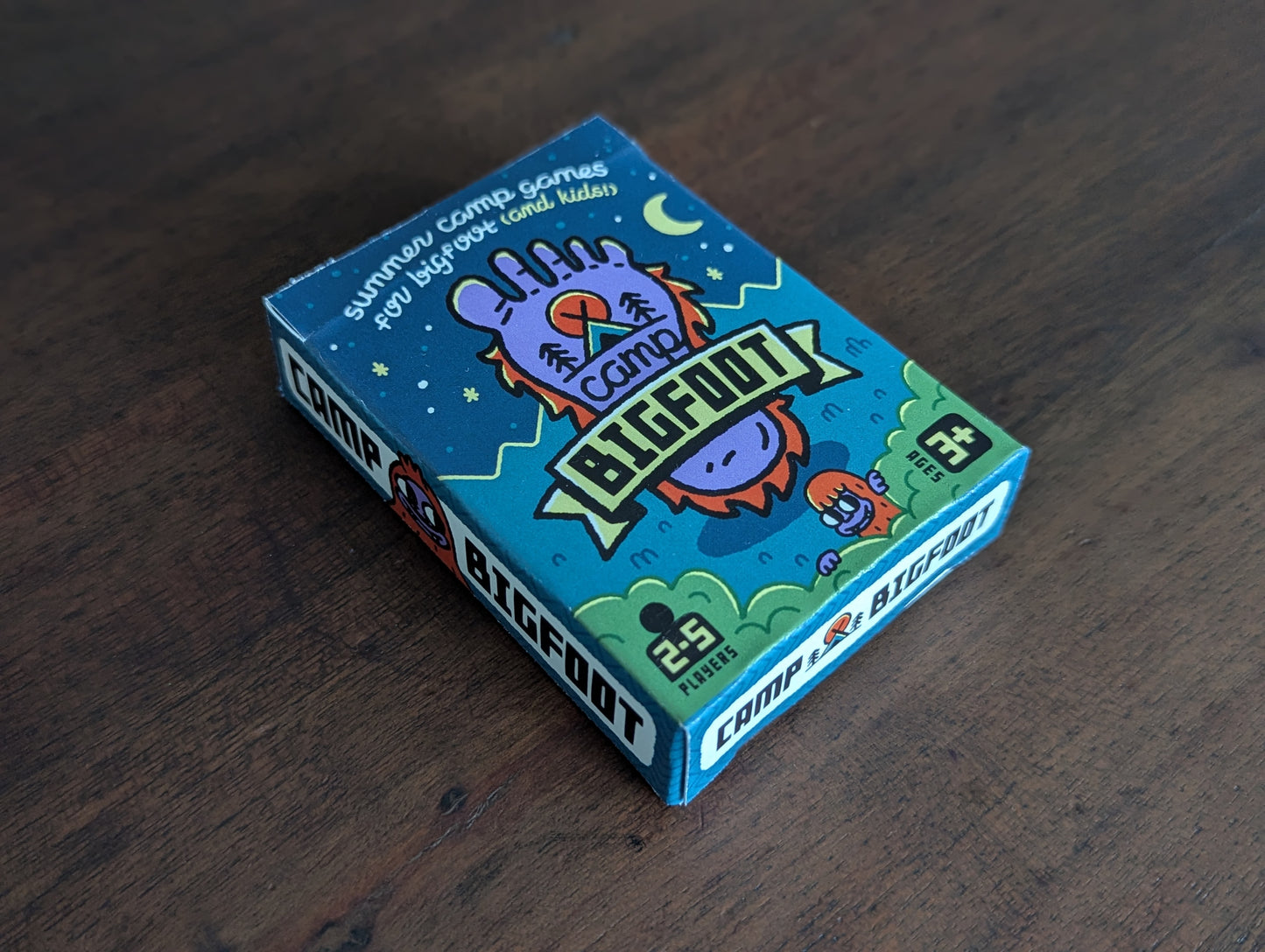 Camp Bigfoot - Kids Card Games - Memory, Old Maid, Go Fish