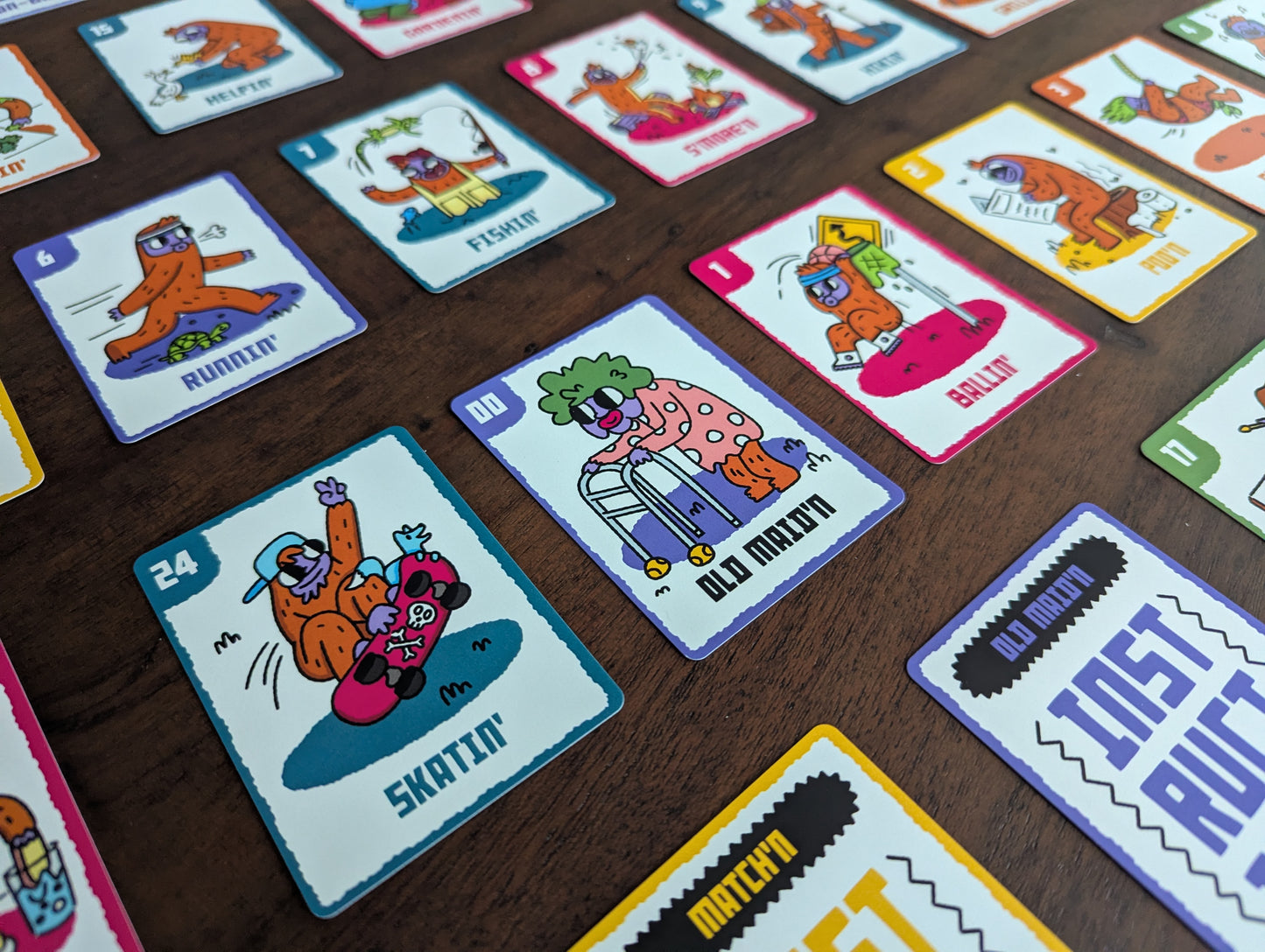 Camp Bigfoot - Kids Card Games - Memory, Old Maid, Go Fish