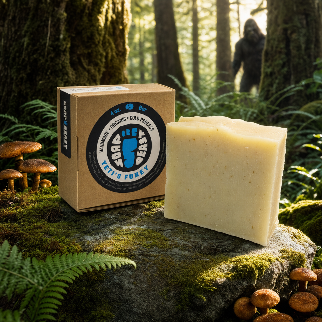 Yeti's Furry Fir - Soap Beast: Organic Hand-made Soap